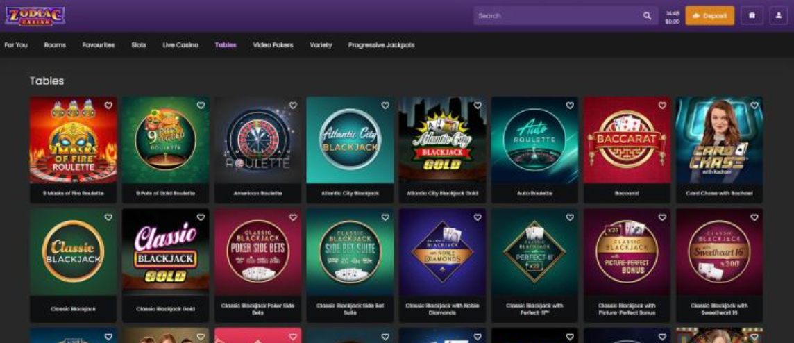 Zodiac Casino Sister Sites