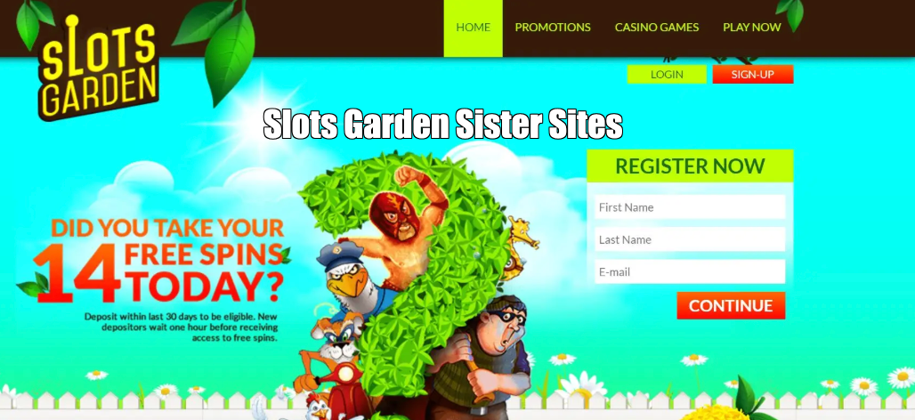 Slots Garden Sister Sites + Alternatives